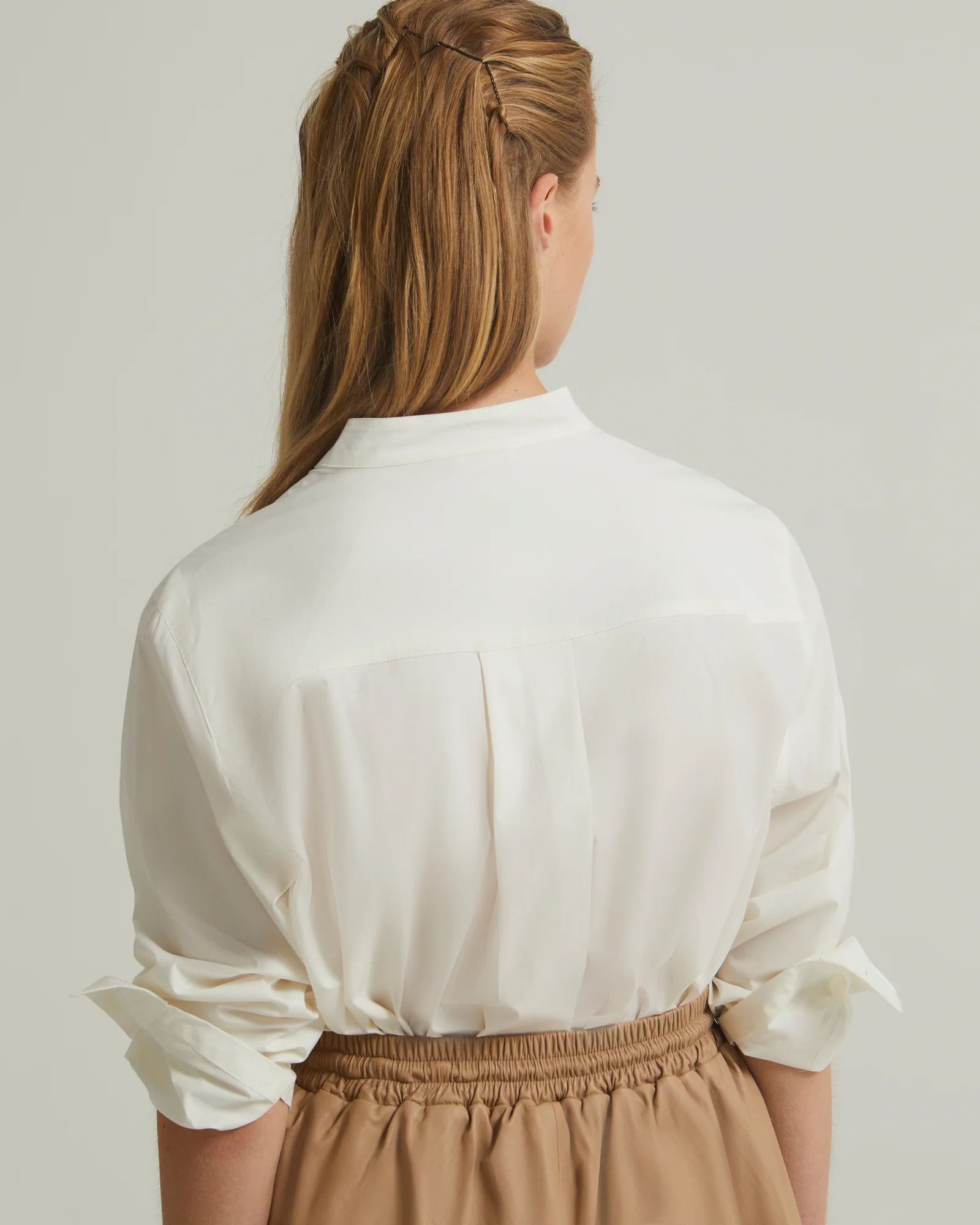 Chemise oversize en popeline de coton - Image 3