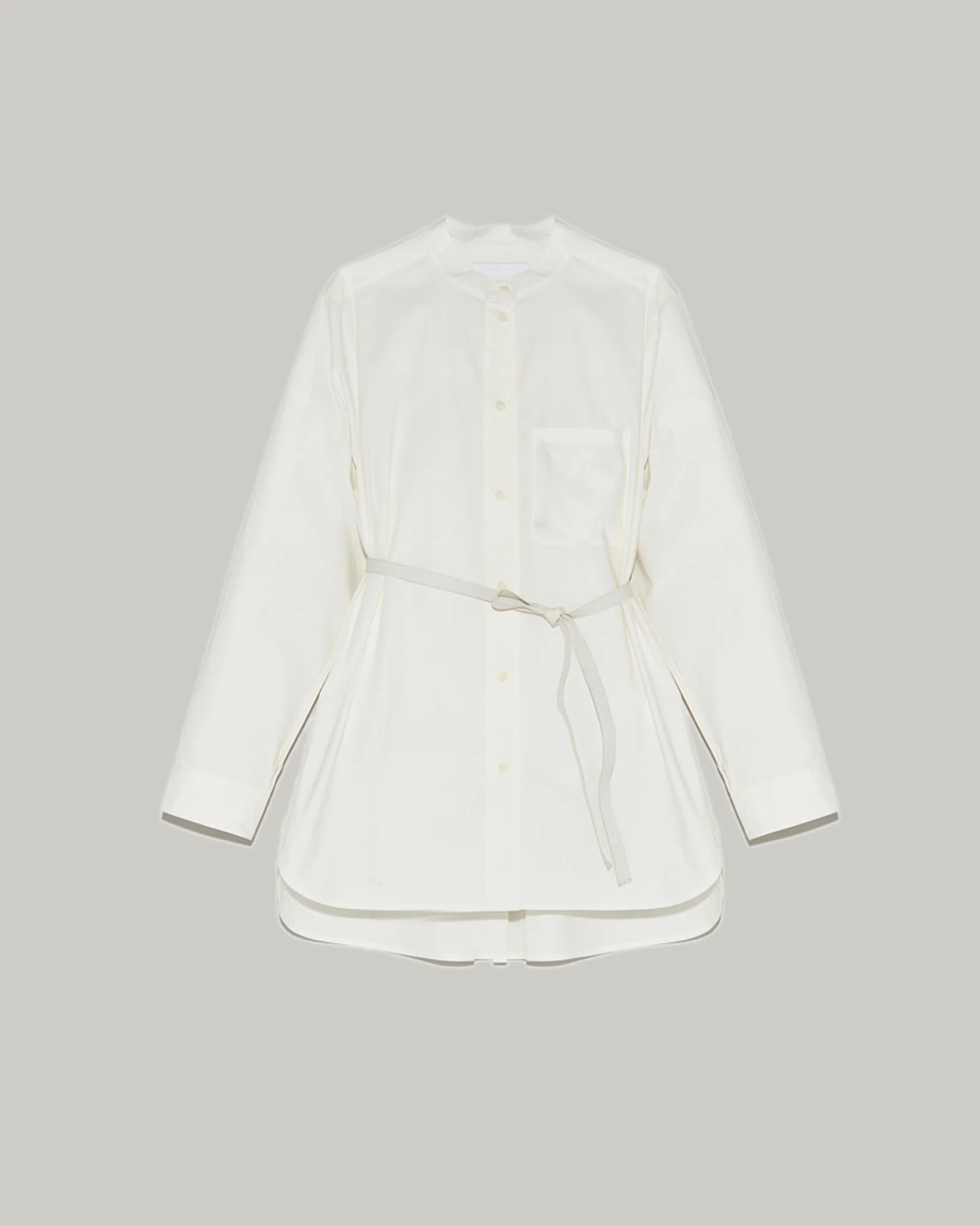 Chemise oversize en popeline de coton - Image 4
