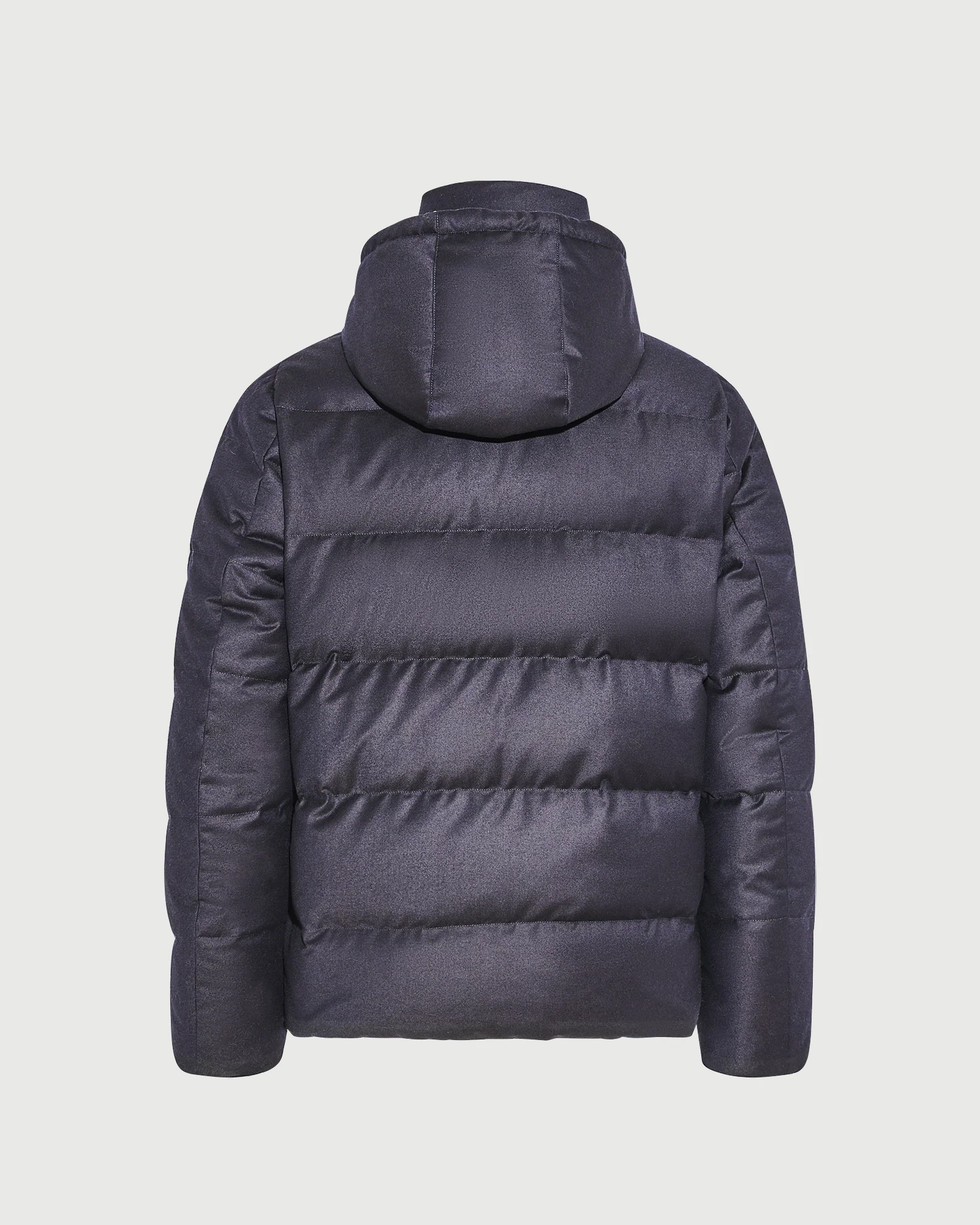 Doudoune courte en tissu Loro Piana avec fourrure de vison - Image 6