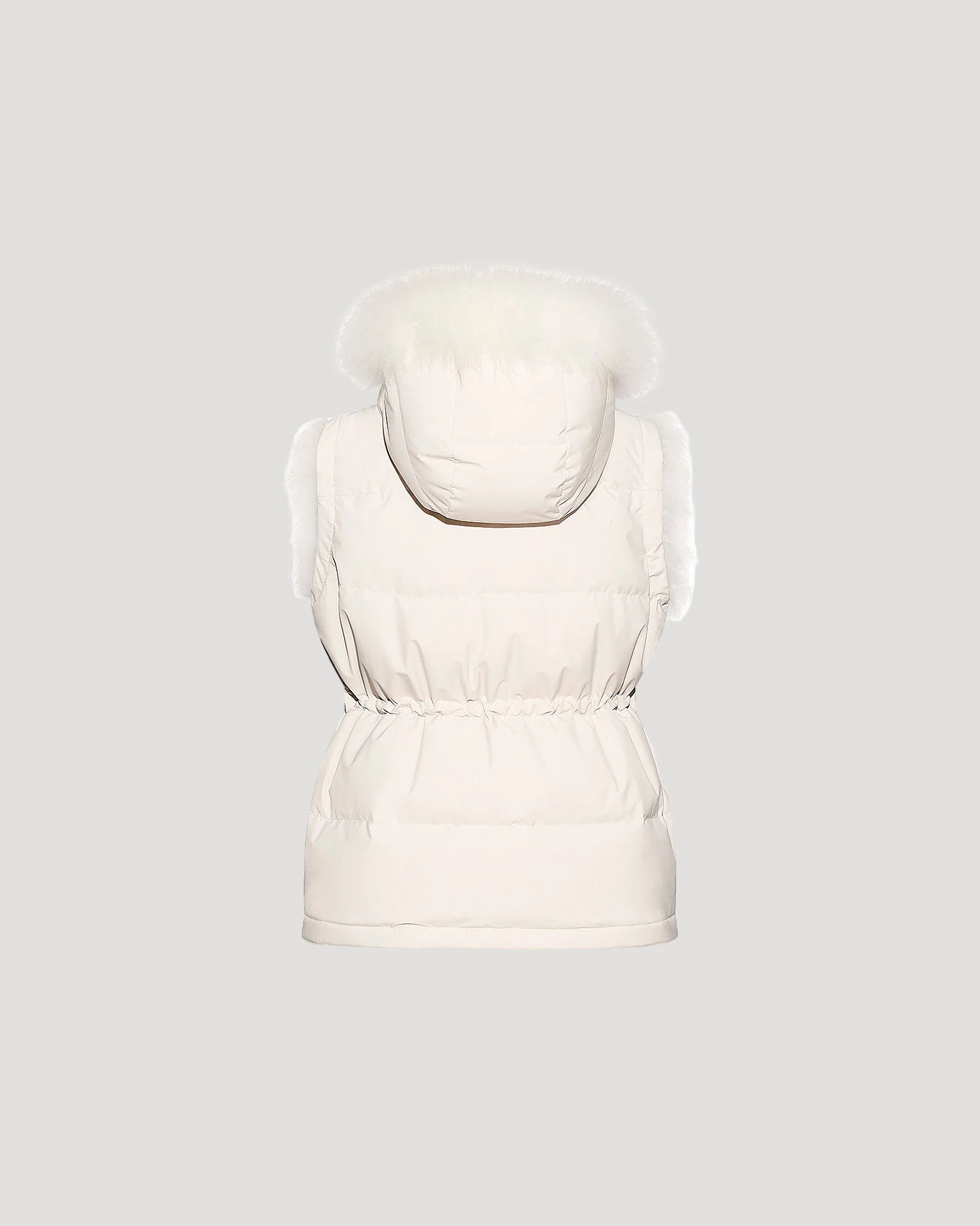 Gilet réversible en agneau long poil - Image 7
