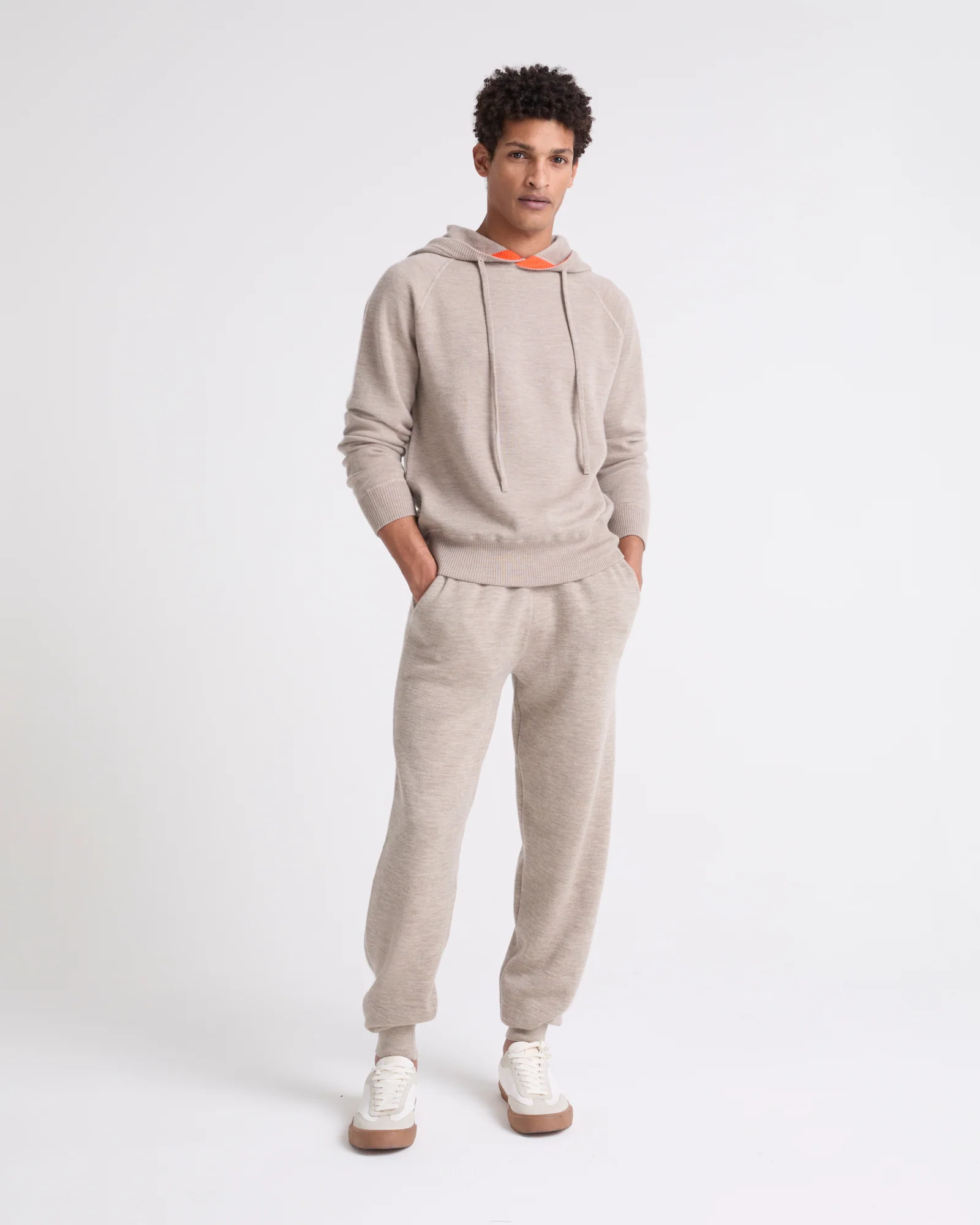 Hoodie en cachemire double face - Image 3