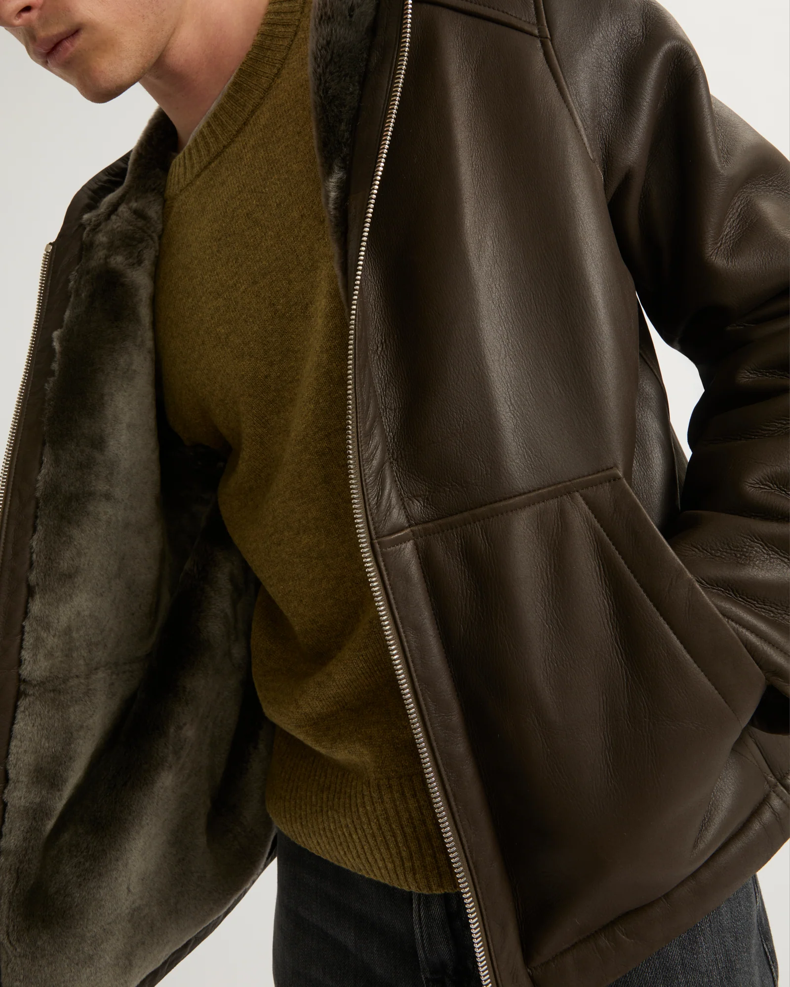 Hoodie en peau lainée silky - Image 3