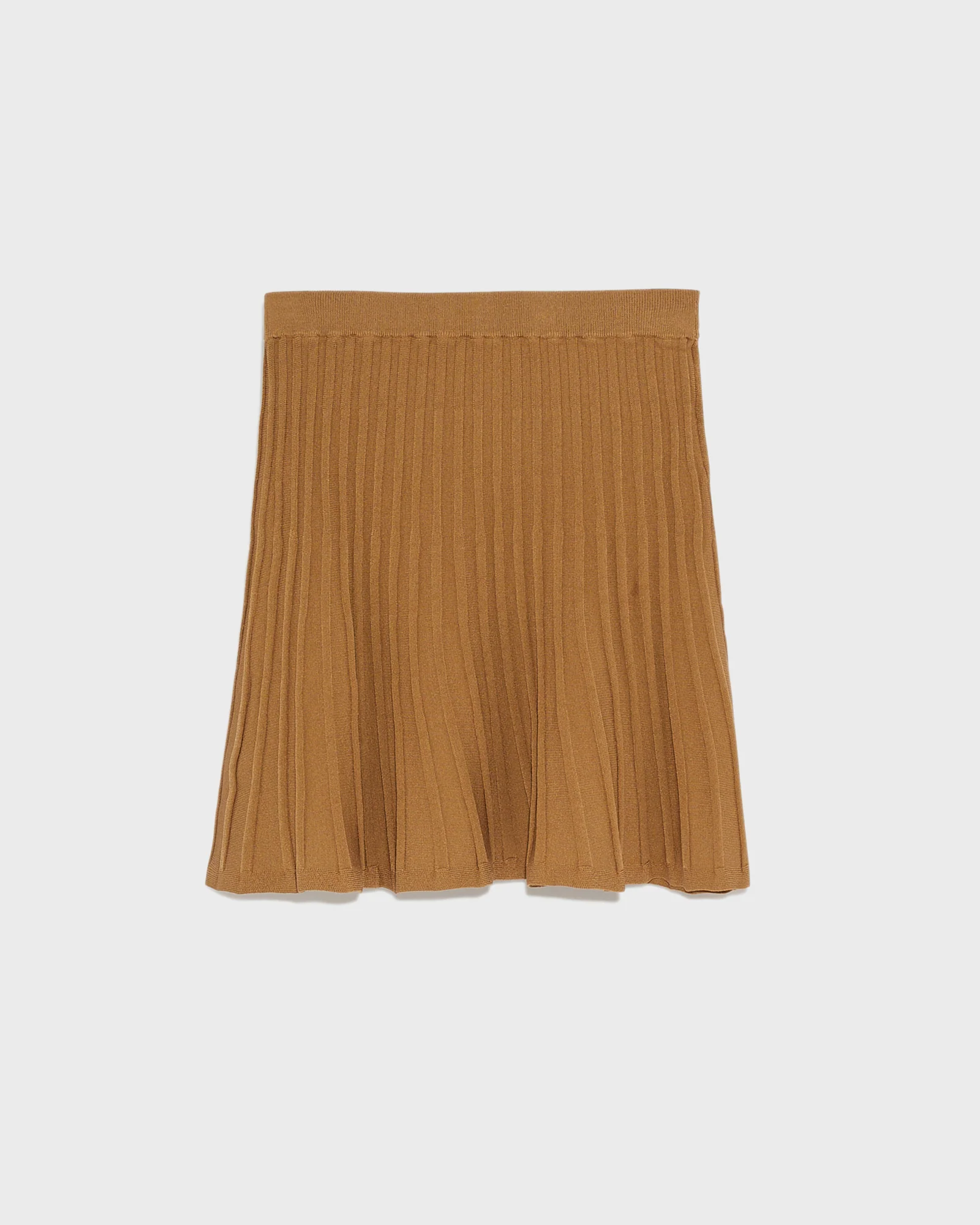 Jupe en maille plissée courte - Image 4