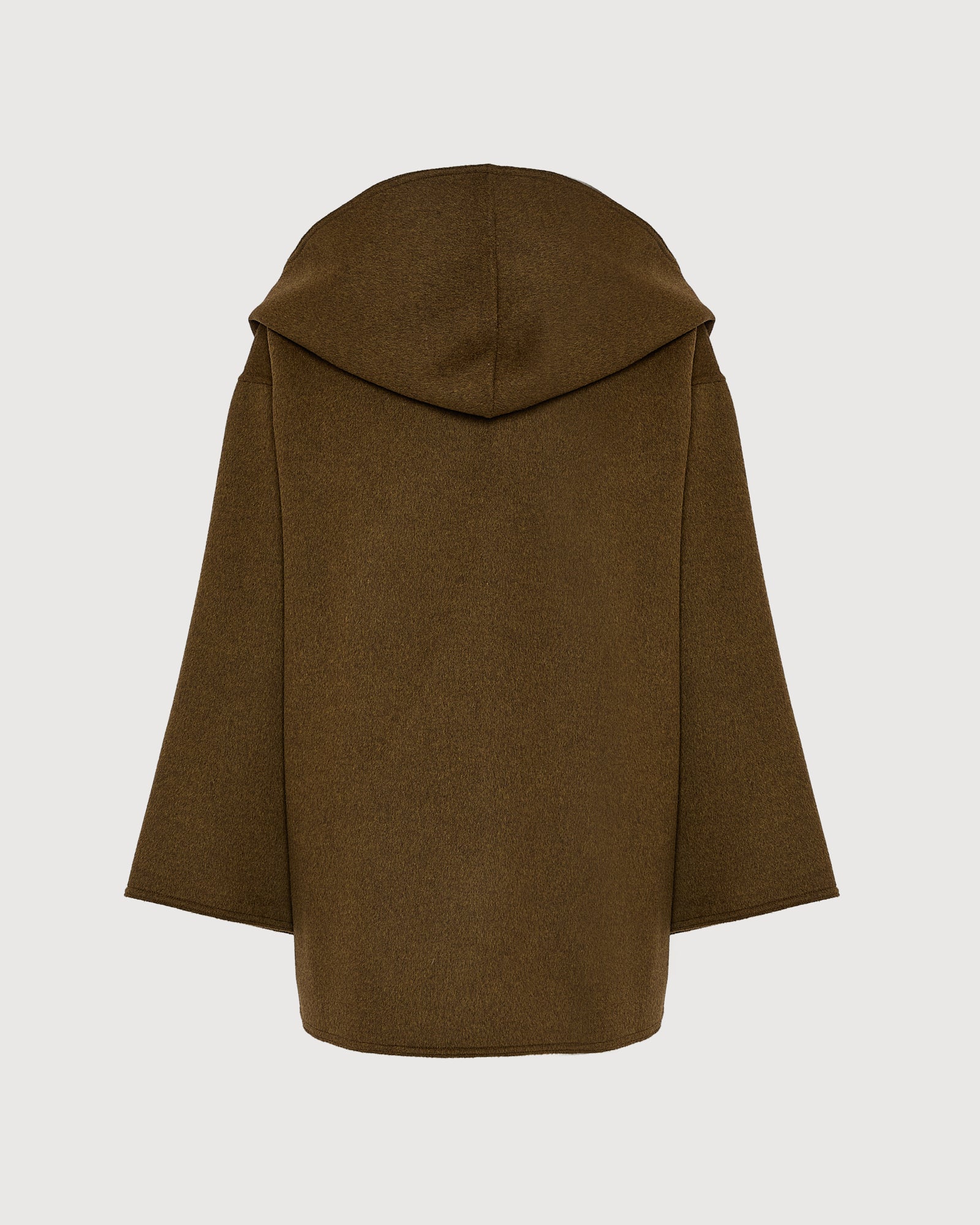 Manteau court oversize en lainage cachemire double face - Image 6