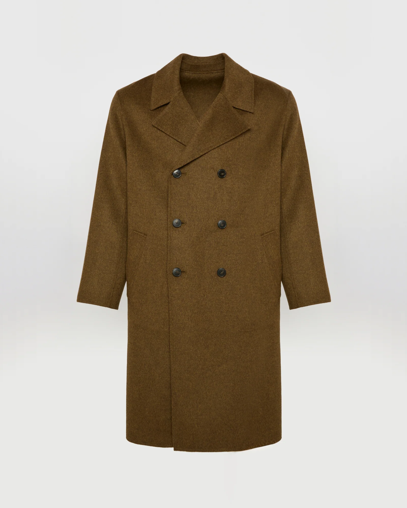 Manteau en tissu double-face lainage cachemire - Image 4