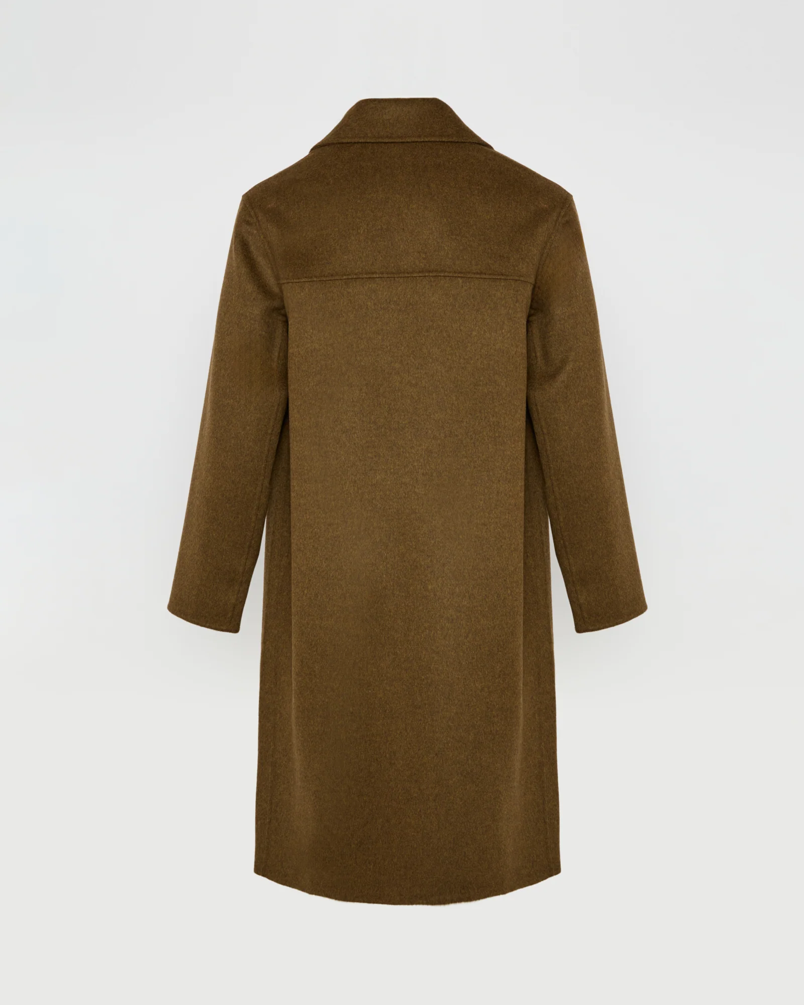 Manteau en tissu double-face lainage cachemire - Image 5