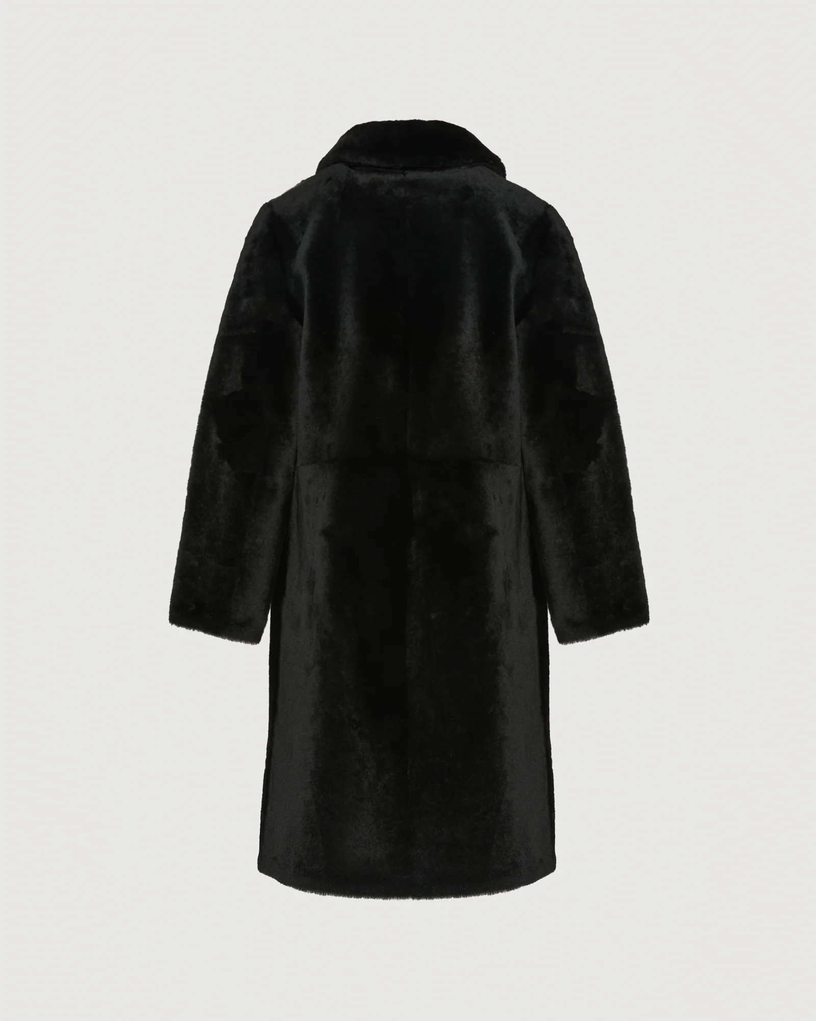 Manteau réversible en peau lainée d'agneau mérinos - Image 7