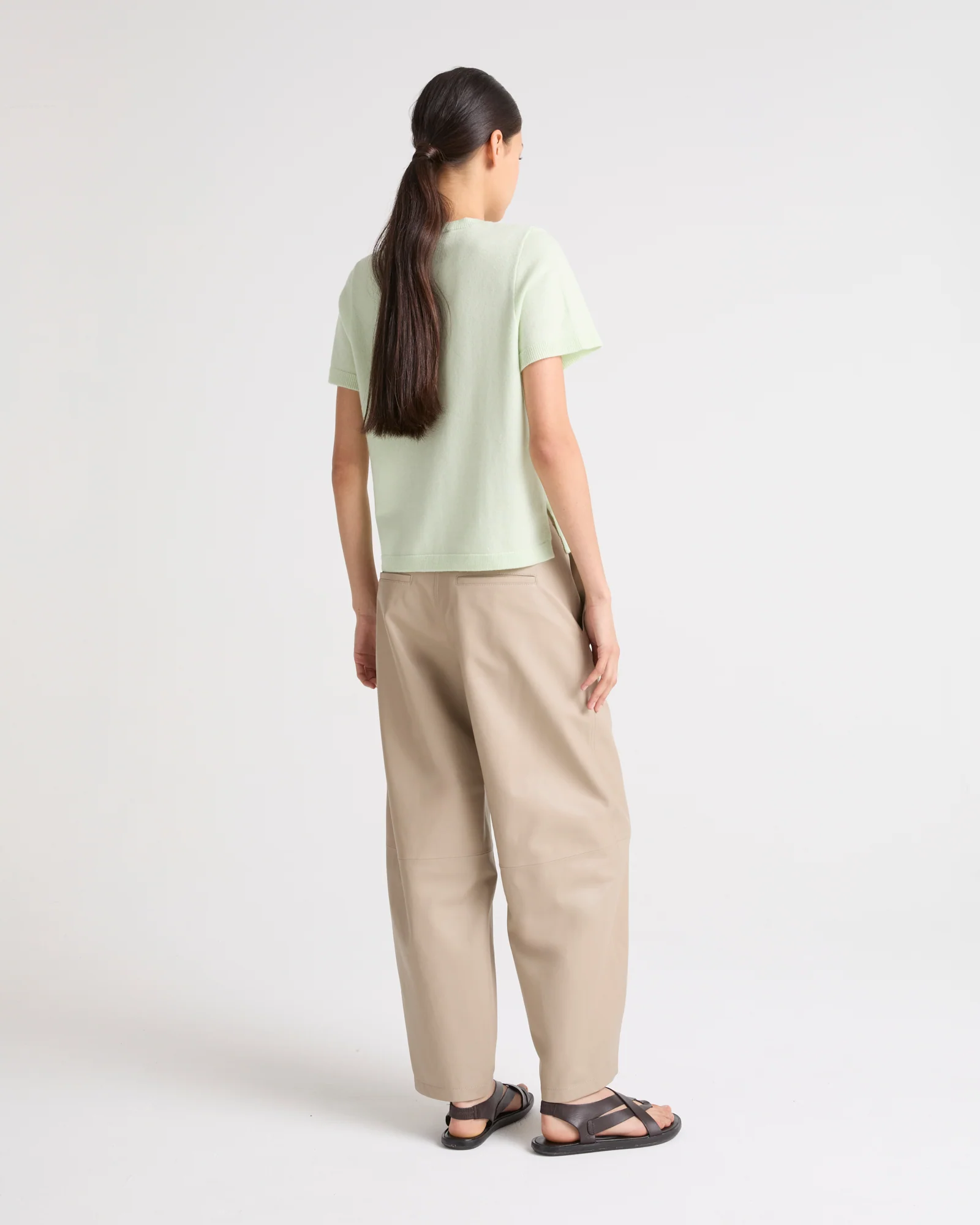 Pantalon en cuir d'agneau - Image 3