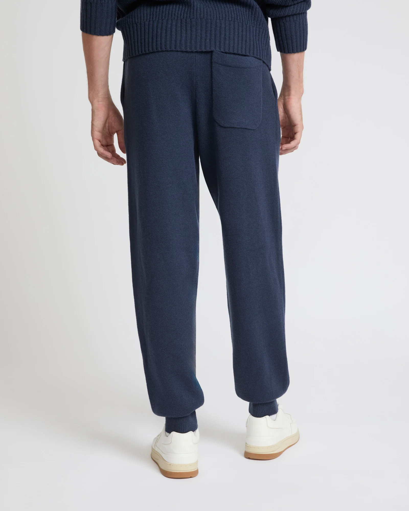 Pantalon jogging en maille lainage cachemire - Image 3