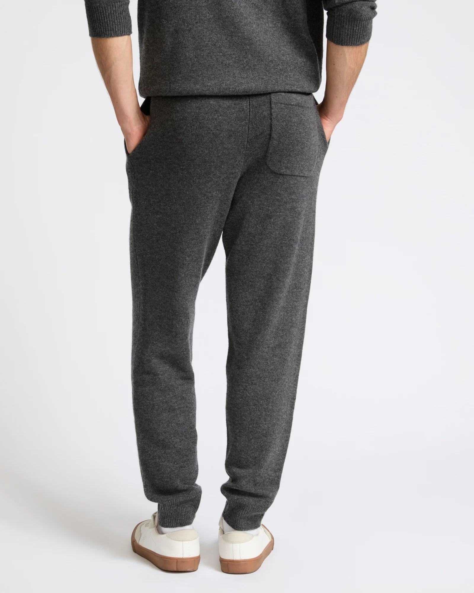 Pantalon jogging en maille laine cachemire - Image 3