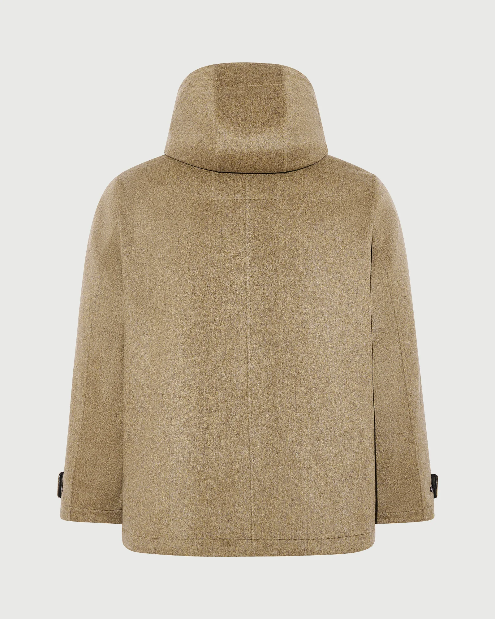 Parka courte en tissu Loro Piana imperméable avec fourrure de vison - Image 7