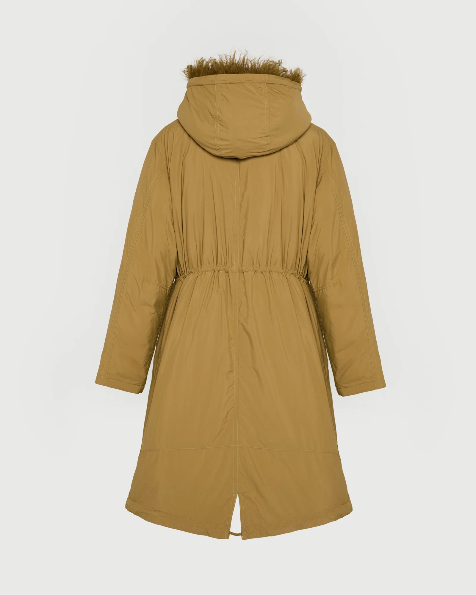 Parka doudoune ultra light garniture agneau frisé - Image 6