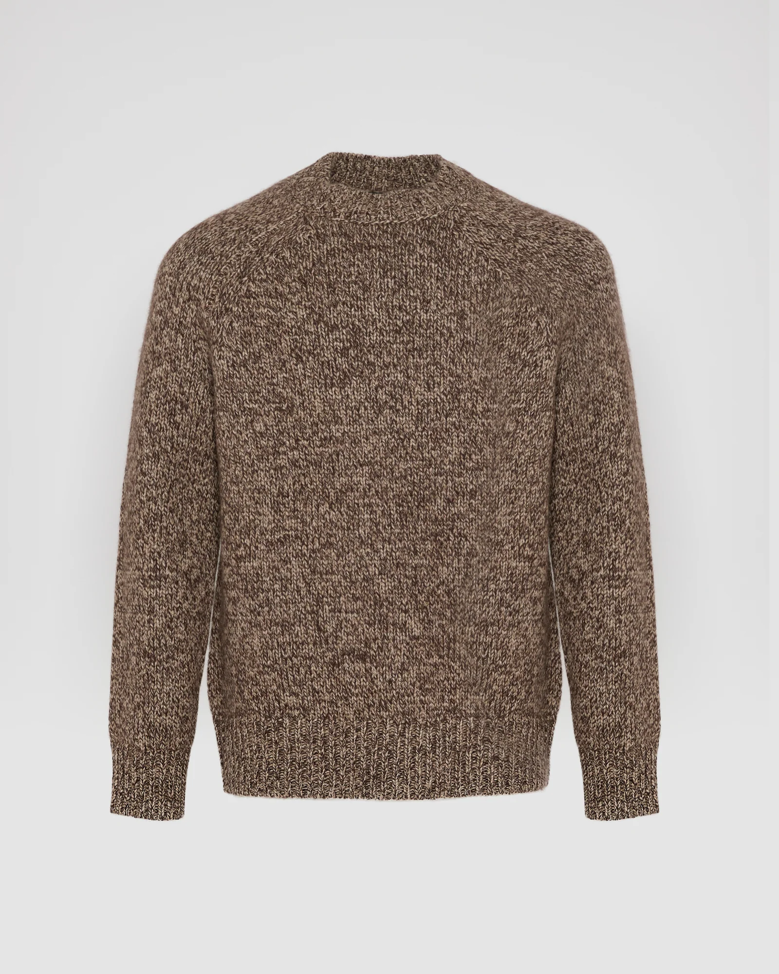 Pull crew neck en maille épaisse 100% cachemire - Image 4