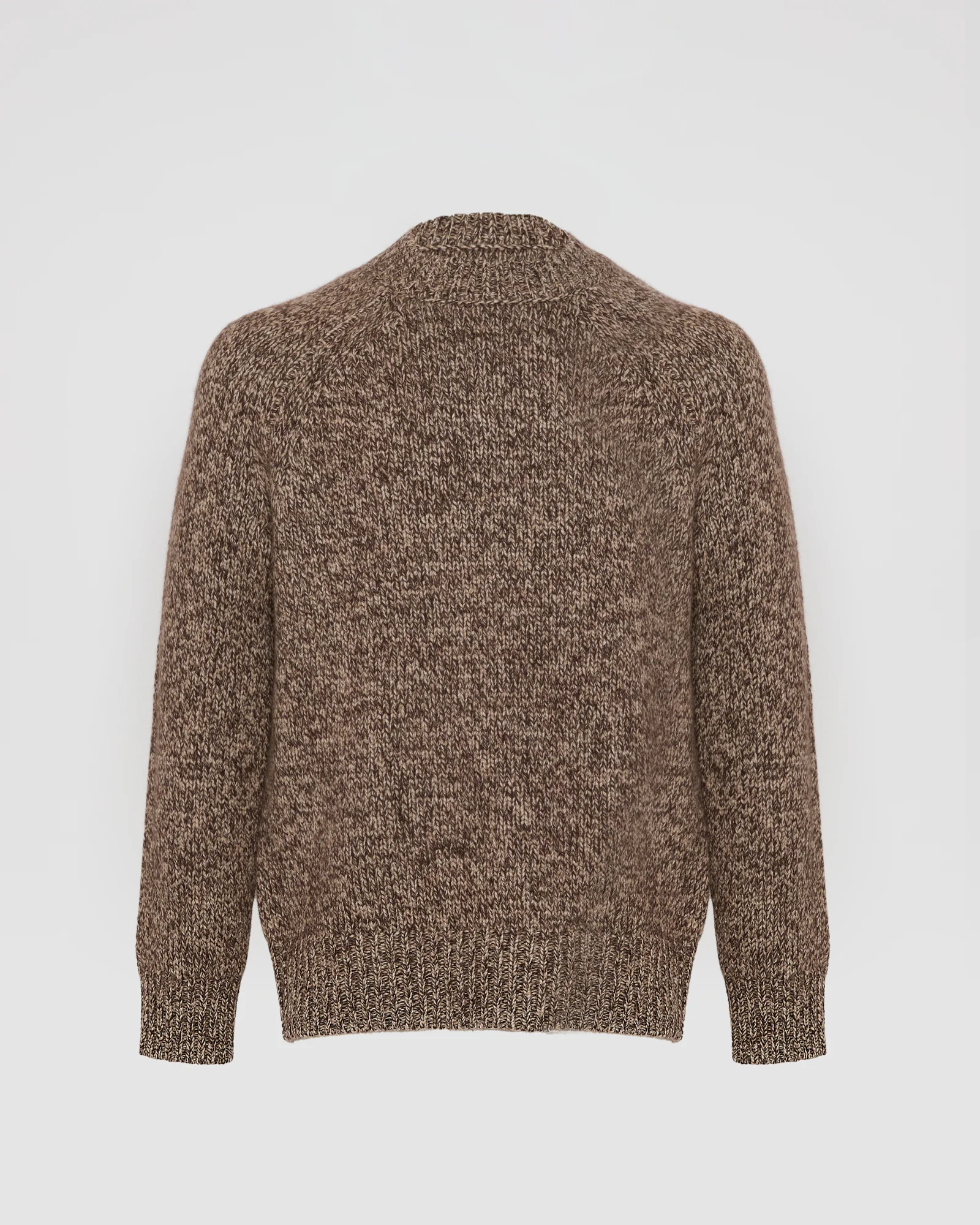 Pull crew neck en maille épaisse 100% cachemire - Image 5
