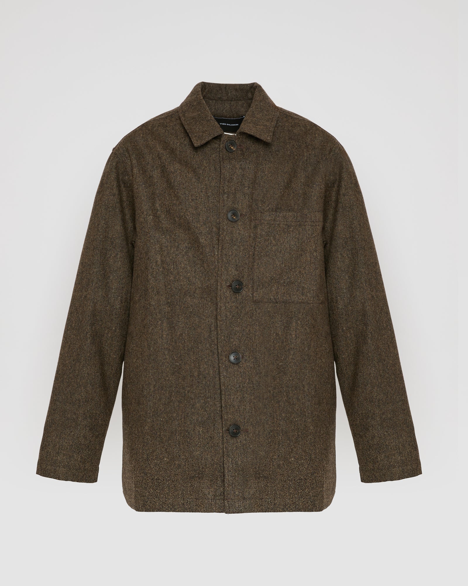 Surchemise en tweed laine et cachemire - Image 4