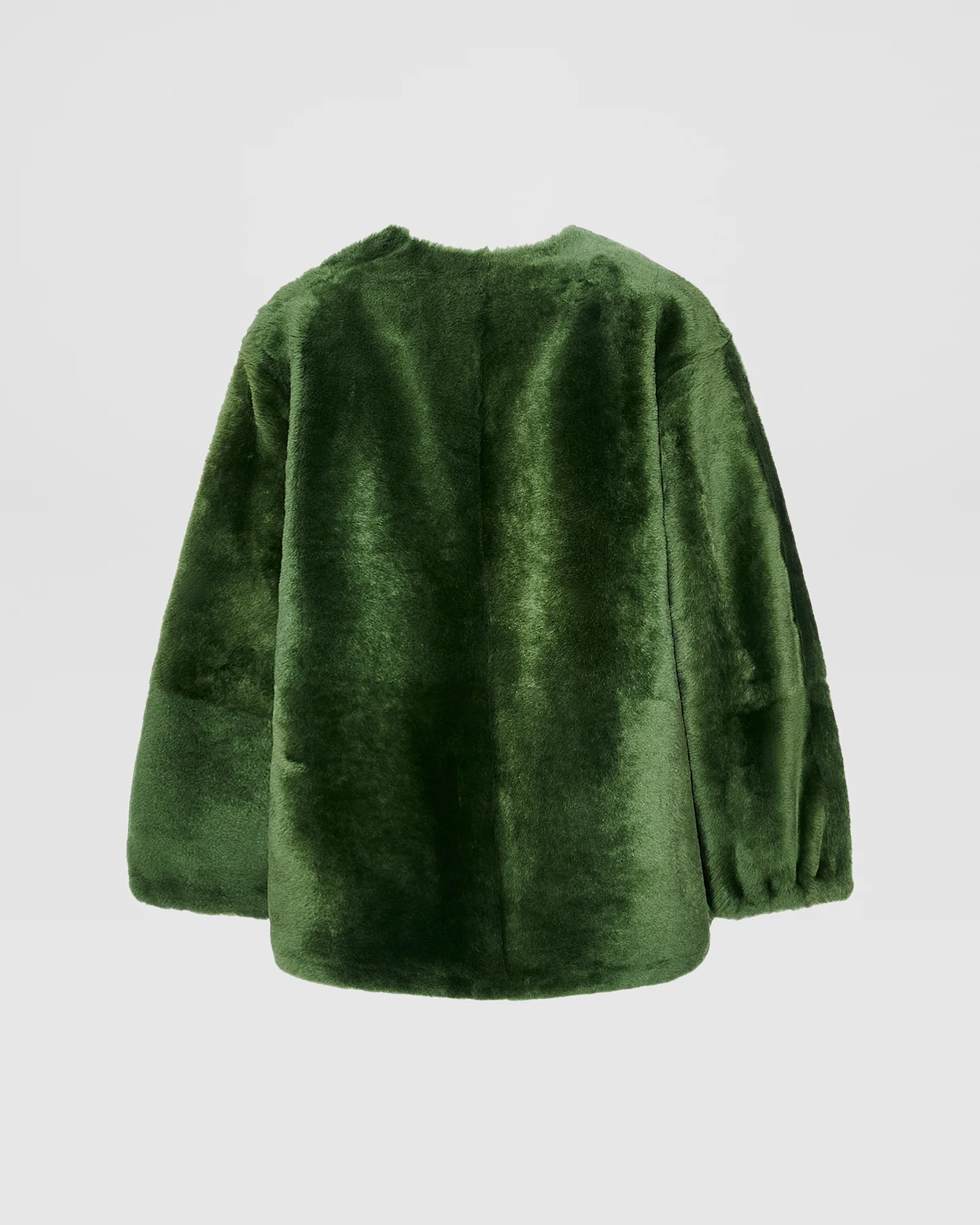 Sweat en peau lainée d'agneau - Image 6