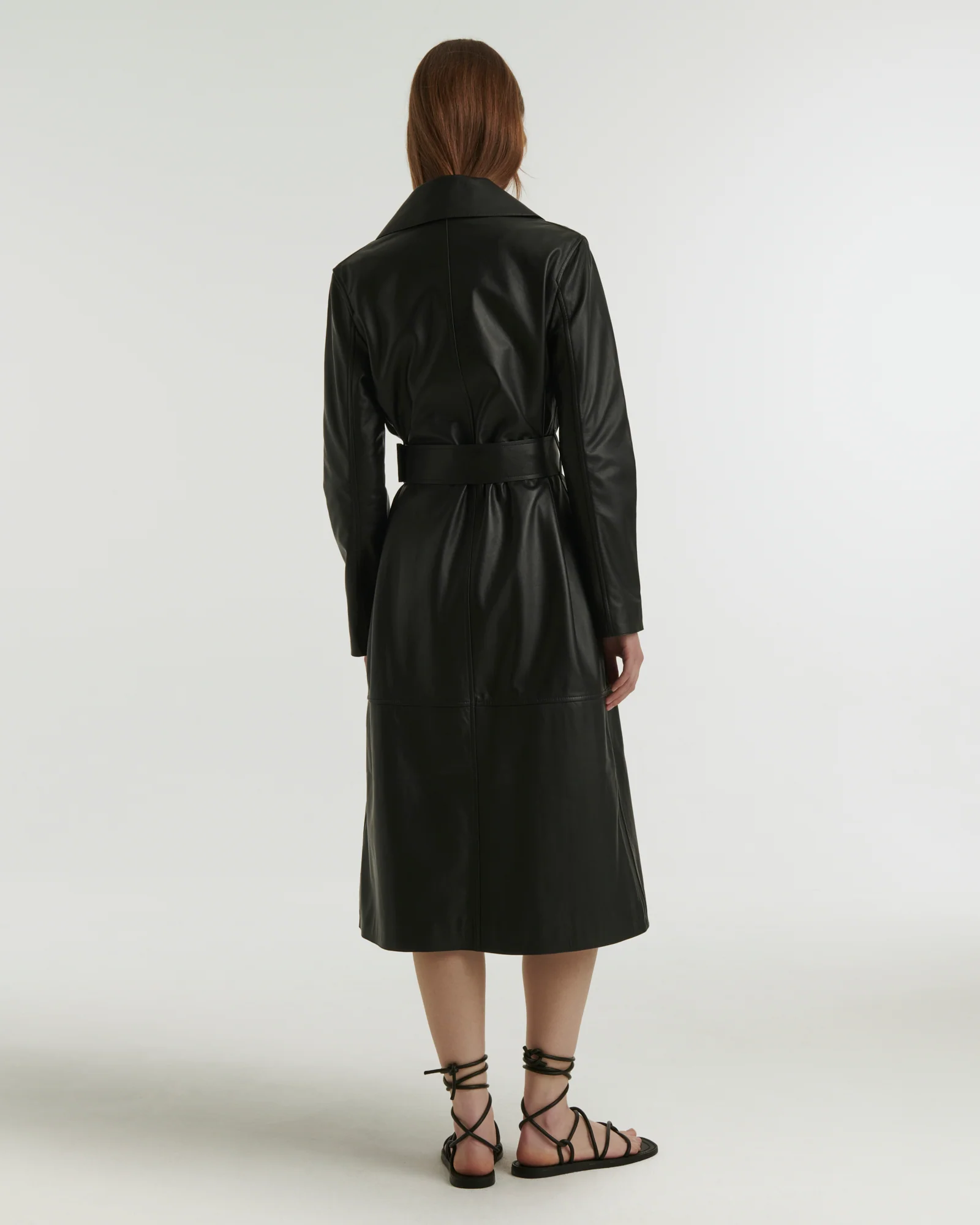 Trench en cuir d'agneau - Image 4