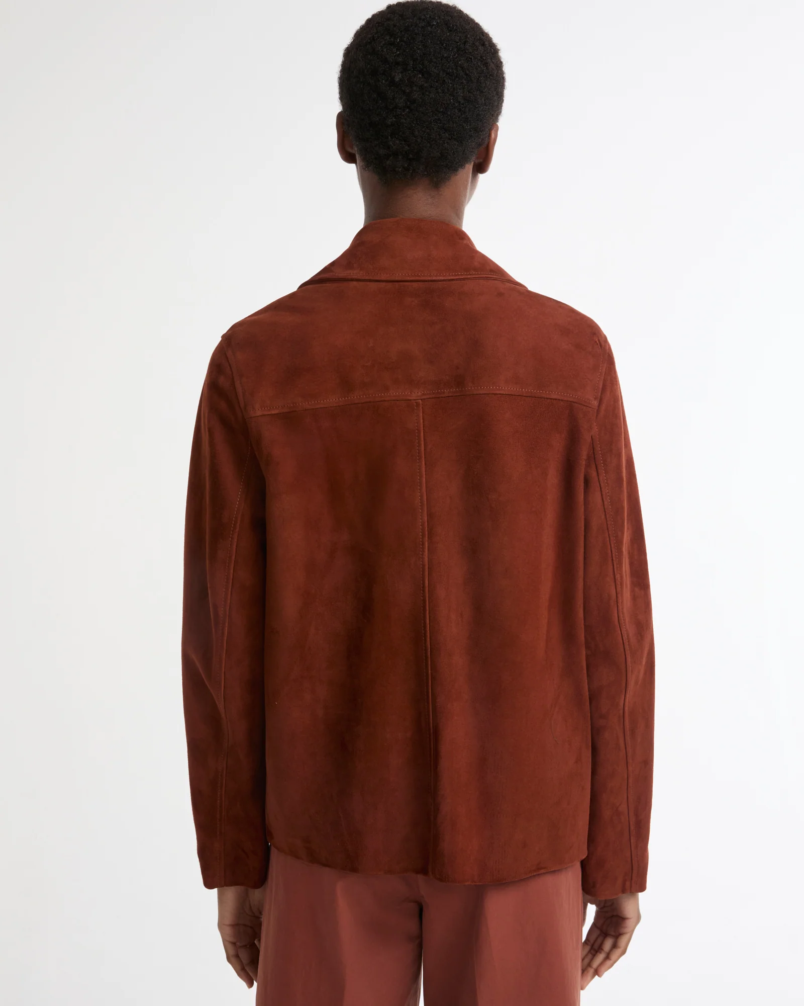Veste en cuir d'agneau double face - Image 5