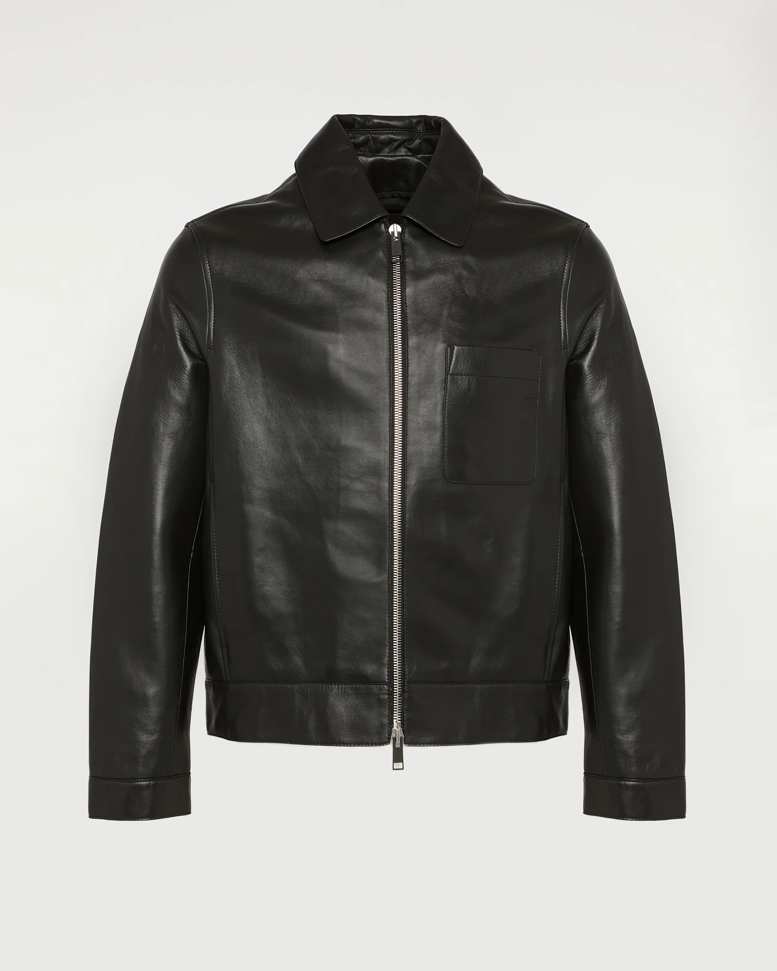 Veste en cuir d'agneau finition nappa - Image 6