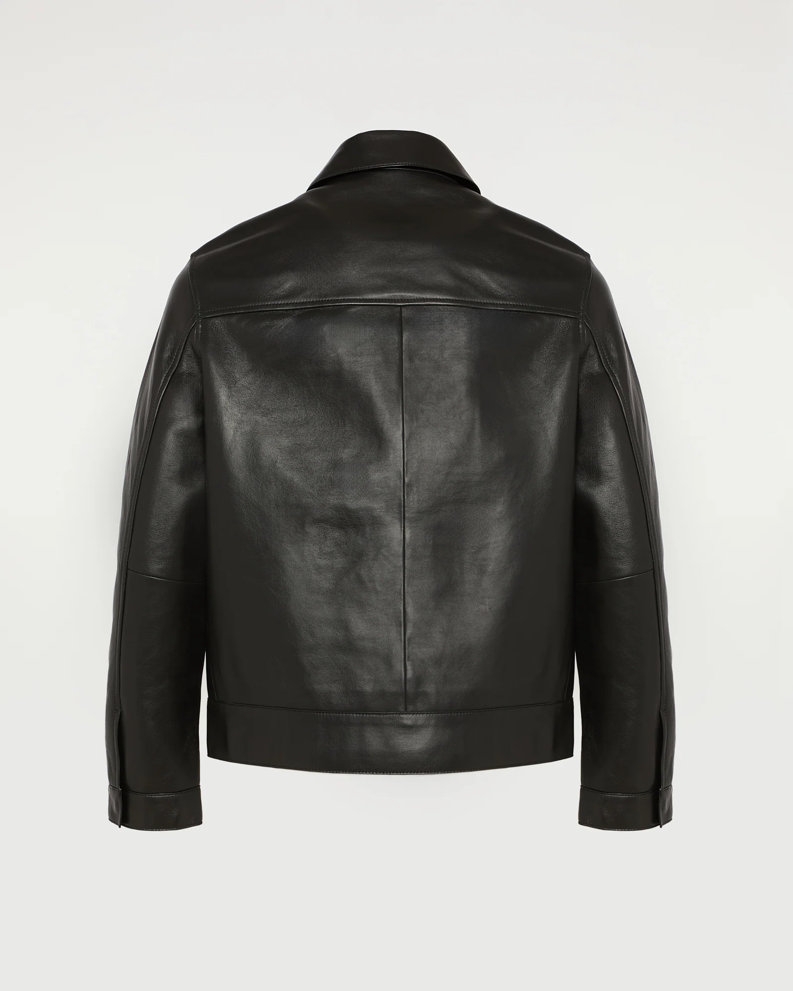 Veste en cuir d'agneau finition nappa - Image 7