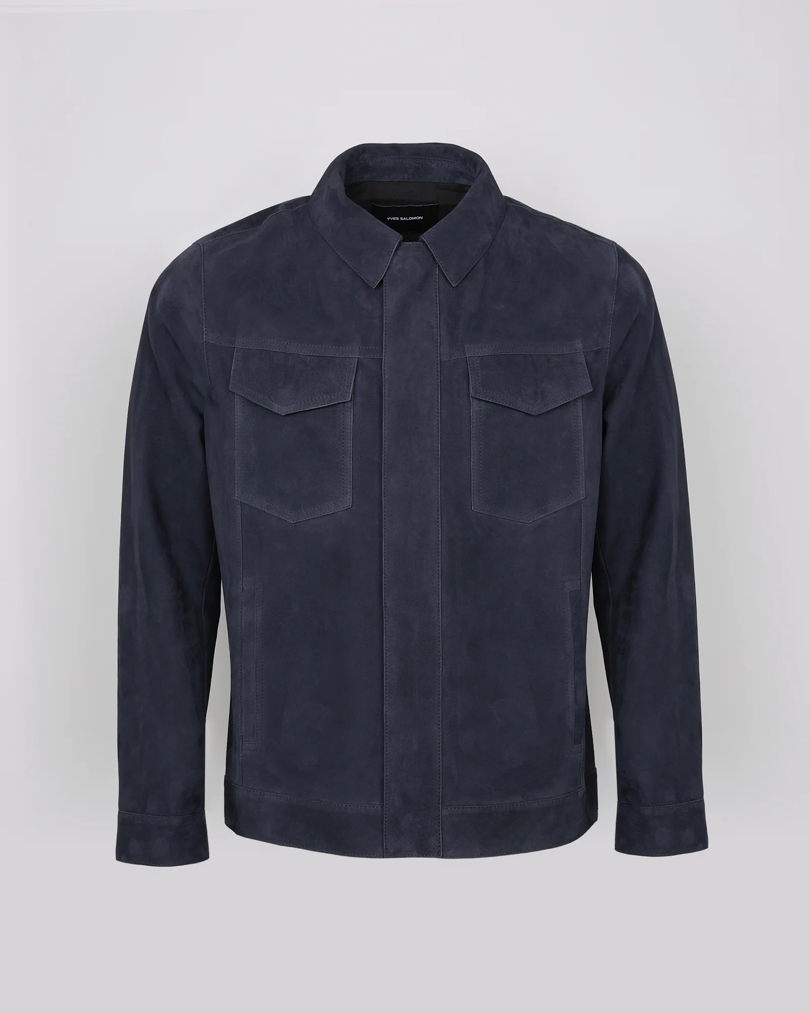 Veste en cuir velours double face envers nappa - Image 5