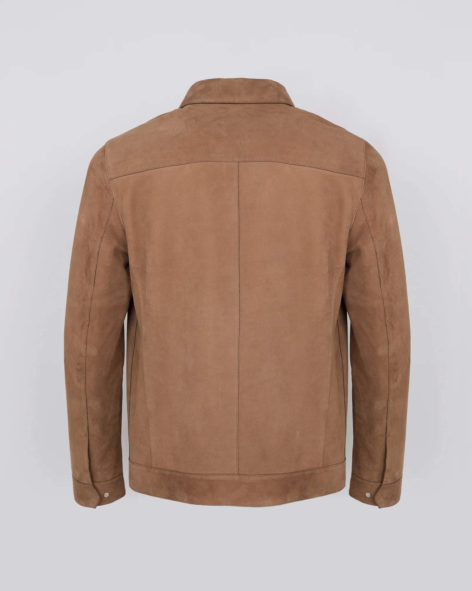 Veste en cuir velours double face envers nappa - Image 6