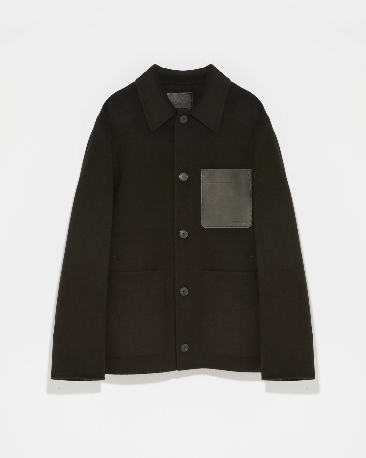 Veste workwear en tissu double-face laine-cachemire - Image 5